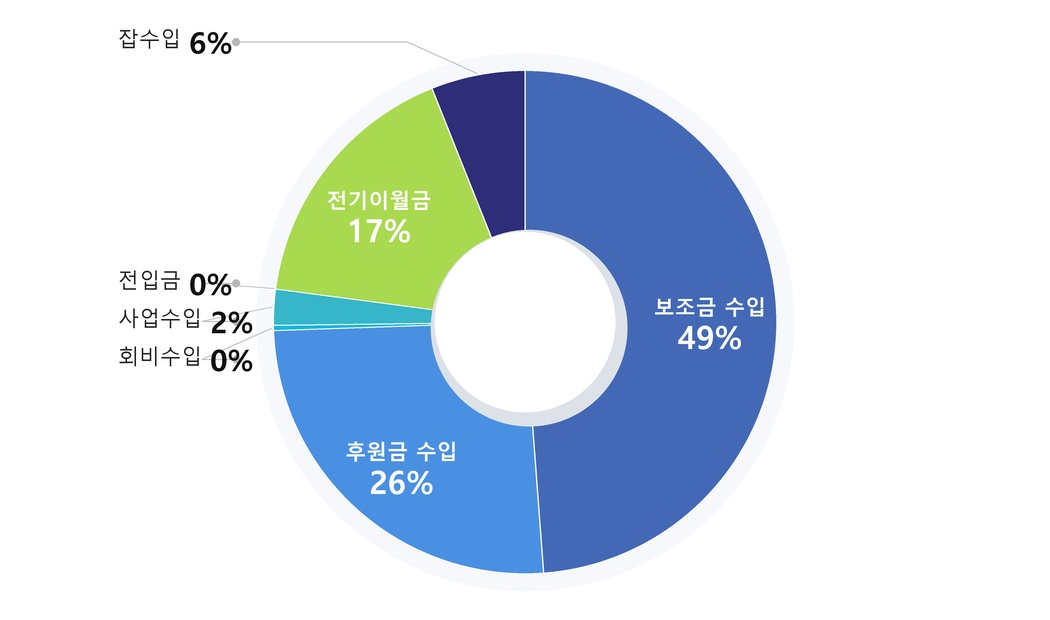2025년도 수입 차트